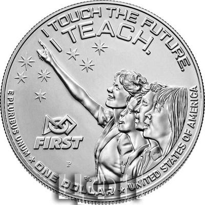 «Christa McAuliffe 2021 Uncirculated Silver Dollar»..jpg