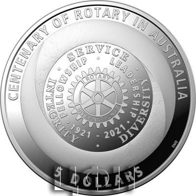 «2021 $5 Centenary Of Rotary Australia 1oz Silver Proof Coin.».jpg