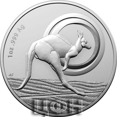 «1oz Silver Proof Coin 2021 $1 Kangaroo Series - Outback Majesty»..jpg