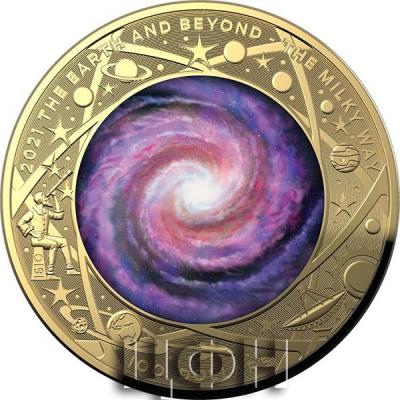 «MILKY WAY Earth And Beyond 1 Oz Gold Coin 100$ Australia 2021.».jpg