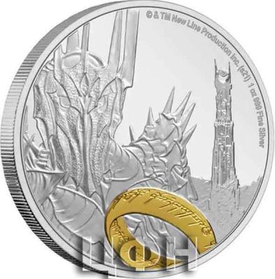 «2021 THE LORD OF THE RINGS - Sauron 1oz Silver Coin».jpg
