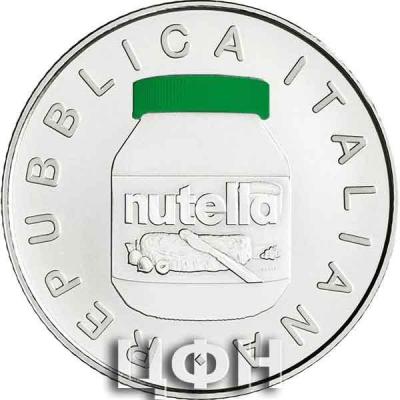 «5 euro Serie Eccellenze Italiane - NUTELLA® del Gruppo Ferrero - VERDE».jpg