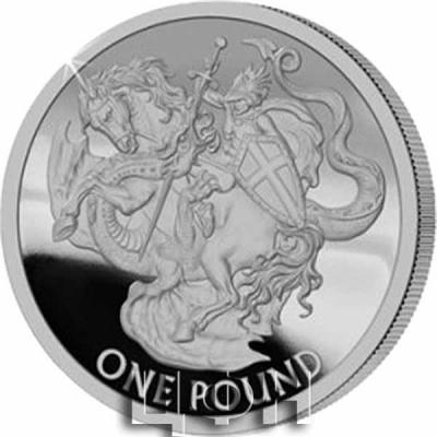 «2021 St George and the Dragon Solid Silver Proof £1 Coin».jpg