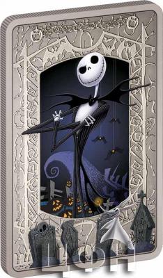 «2021 Niue 2 Dollars - The Nightmare Before Christmas - Jack Skellington 1oz Silver Coin».jpg