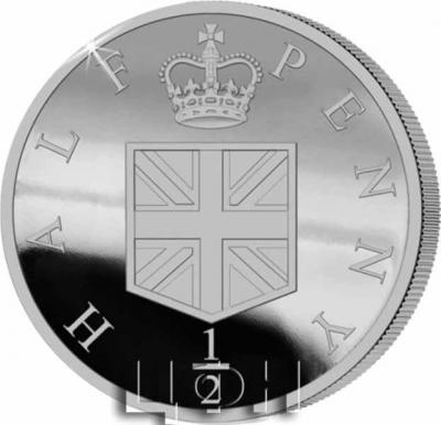 «The NEW 50th Anniversary of Decimalisation Fine Silver Proof Half Penny»..jpg