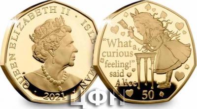«JUST 500 WORLDWIDE - Alice’s Adventures in Wonderland Gold Proof 50p Released»..jpg