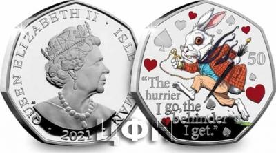 «The White Rabbit Silver Proof 50p».jpg
