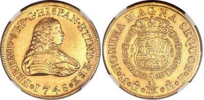 Mexico 1748 Ferdinand VI 8 escudos.jpg