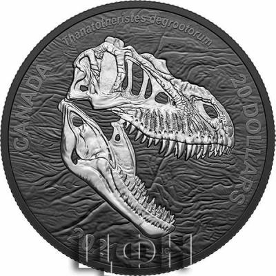 «REAPER OF DEATH Discovering Dinosaurs 1 Oz Silver Coin 20$ Canada 2021».jpg