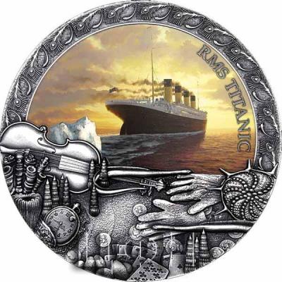 «Titanic Grand Shipwrecks in a History 2 oz Antique finish Silver Coin 5$ Niue 2020».jpg