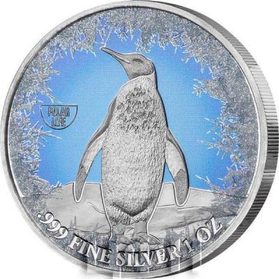 2019 год Ниуэ $2 «Пингвин».jpg