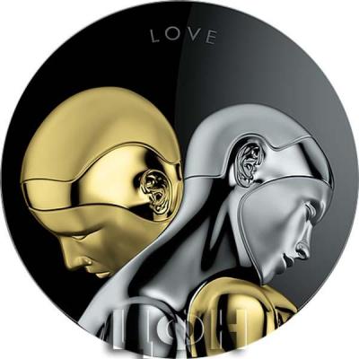 «$20 Silver Coin  Tokelau LOVE V.1 series THE NEXT EVOLUTIONPinnacle Relief © Obsidian Black Proof & Matte 2021 Gold plated 3 oz».jpg