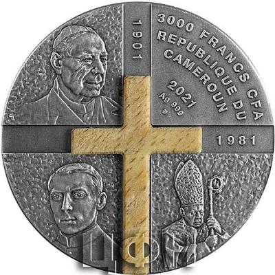 CAMEROUN 3000 Francs CFA 2021 – Stefan Wyszynski – 100 g Argent 999 finition antique.jpg