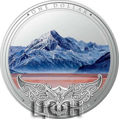 2021 Discover New Zealand - Aoraki Mount Cook Silver Proof Coin.jpg
