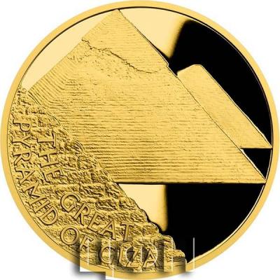 «Gold coin Seven Wonders of the Ancient World - The Great Pyramid of Giza proof».jpg