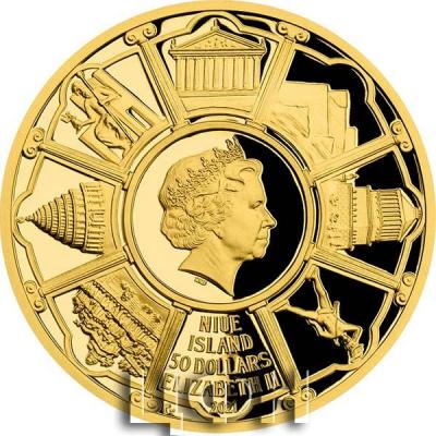 50 Dollars GREAT PYRAMID OF GIZA Seven Wonders of the Ancient World 1 Oz Gold Coin 50$ Niue 2021 Proof.jpg
