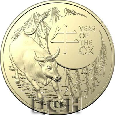 «2021 $1 Year Of The Ox Uncirculated Two Coin Set».jpg