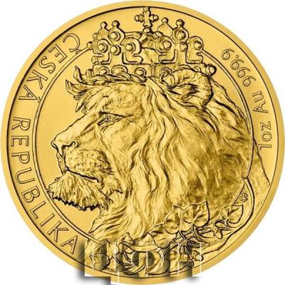 «2021 - ZLATÁ MINCE 50 NZD ČESKÝ LEV - 1 OZ ČÍSLOVÁNO.».jpg