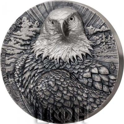 Кот-д'Ивуар 5000 франков 2020 «JAMERICAN EAGLE» (реверс).jpg