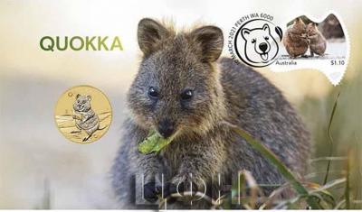 2021 Quokka Stamp & Coin Cover..jpg