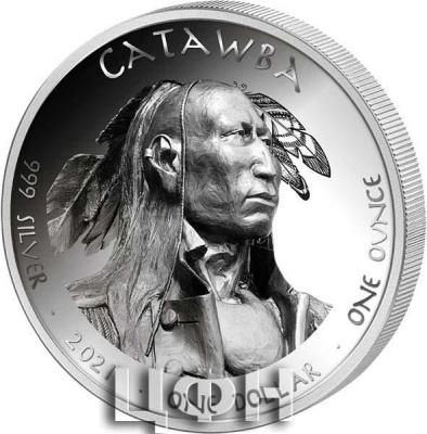 1 Dollar USA Native State Dollar Tennessee Catawba Salamander 2021..jpg