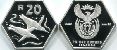PRINCE EDWARD ISLANDS 20 RAND 2020 PENGUINS PROOF.jpg