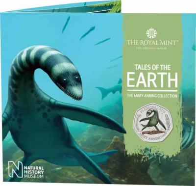 «PLESIOSAURUS 2021 UK Brilliant Uncirculated Colour 50p Coin».jpg