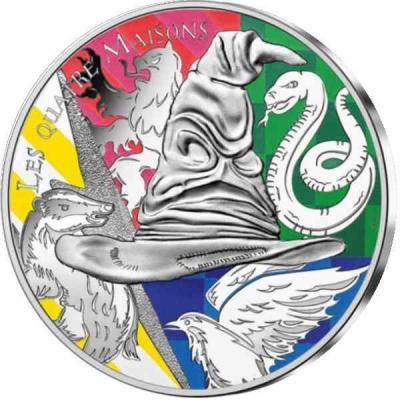 «50 Euro FOUR HOUSES Harry Potter Silver Coin 50€ Euro France 2021 Proof».jpg