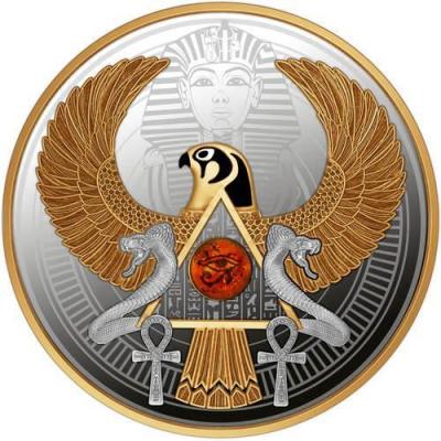 «FALCON OF TUTANKHAMUN Silver Coin 1$ Niue 2021»..jpg