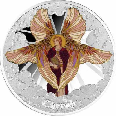 «1 Dollar CHERUB 1 Oz Silver Coin 1$ Niue 2021 Proof».jpg