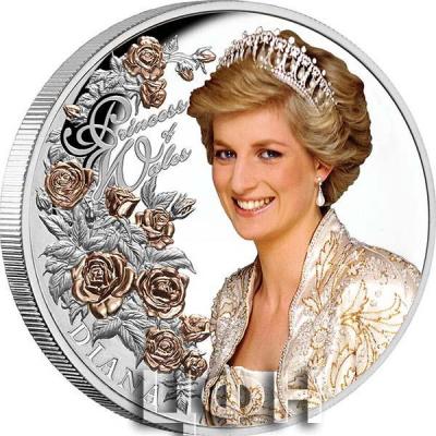 «TOKELAU 2021 FIVE DOLLARS» «DIANA».jpg