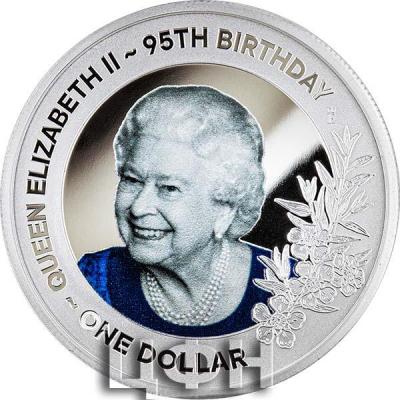 «2021 Queen Elizabeth II Ninety-Fifth Birthday 1oz Silver Proof Coin».jpg