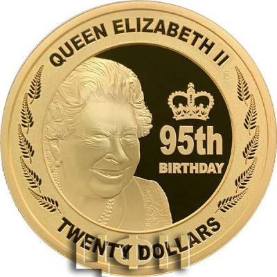 «2021 Queen Elizabeth II 2 oz Proof Coin» «QUEEN ELIZABETH II ~ 95TH BIRTHDAY».jpg