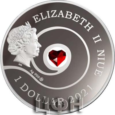 «1 Dollar LOVE The World Folklore Symbols Silver Coin 1$ Niue 2021 Proof.».jpg