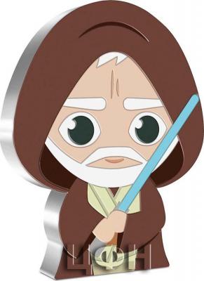 «Chibi™ Coin Collection Star Wars™ Series – Obi-Wan Kenobi™ 1oz Silver Coin.».jpg