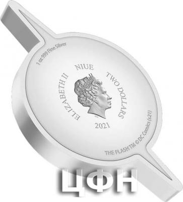 «THE FLASH™ Emblem 1oz Silver Coin».jpg