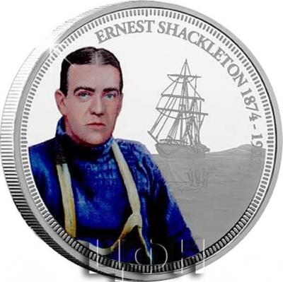 «Own the Official Ernest Shackleton Silver-plated Coin.».jpg