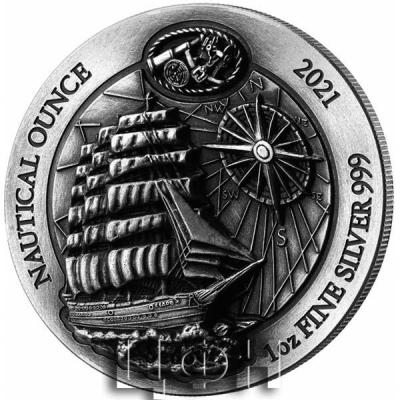 «1 oz Silver High Relief  Rwanda Nautical Ounce Sedov 2021 ultra deep relief».jpg