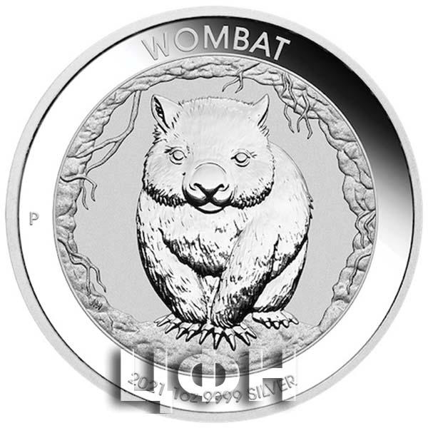 «1 Dollar - Elizabeth II 6th Portrait - Wombat - Silver Bullion Coin».jpg
