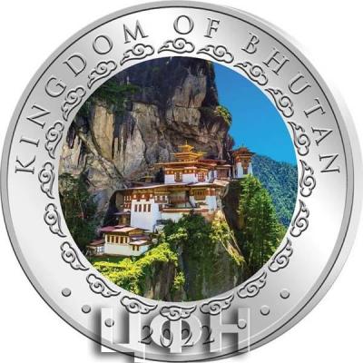 «Bhutan Lunar Tiger  999 Fine Silver Proof Colour Coin».jpg