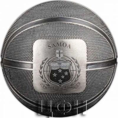 «Basketball-shaped 2021 $5 1oz Silver Antique Coin»..jpg