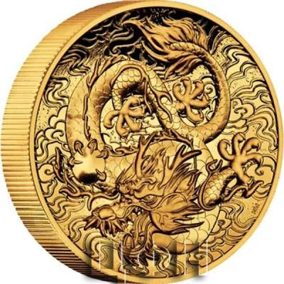 «2021 Chinese Myths & Legends - Dragon 2oz Gold High Relief Coin».jpg