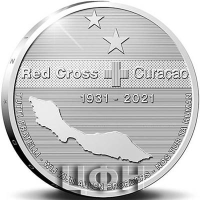 «Netherlands Antilles 5 gulden 2021 - 90th anniversary of the Red Cross Curaçao.».jpg
