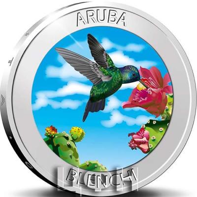 «Aruba 5 Florin “Blenchi” 2020 Silver Proof»..jpg