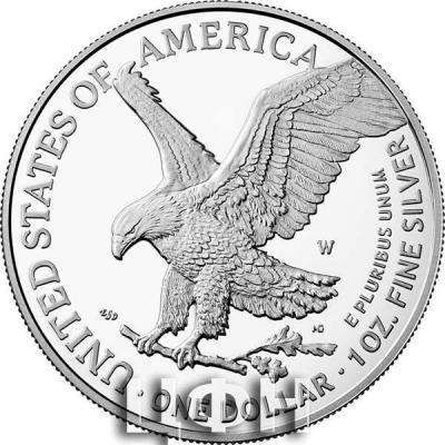 «American Eagle 2021 One Ounce Silver Proof Coin.».jpg