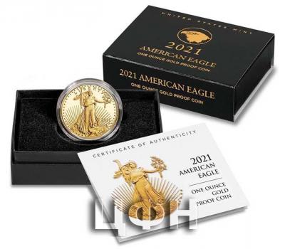 «American Eagle 2021 Gold Proof Coin».jpg
