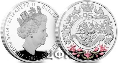 «Queen Elizabeth II 95th Birthday Silver Proof Coin.».jpg