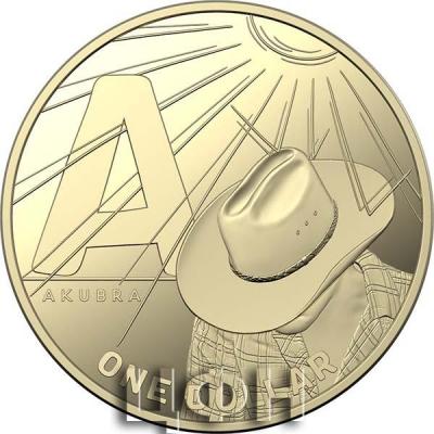 «One Dollar 2021 A - Akubra»..jpg