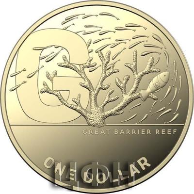 «One Dollar 2021 - GREAT BARRIER REEF»..jpg