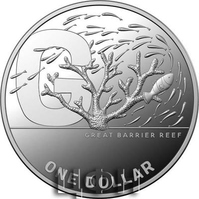 «One Dollar 2021 - GREAT BARRIER REEF».jpg